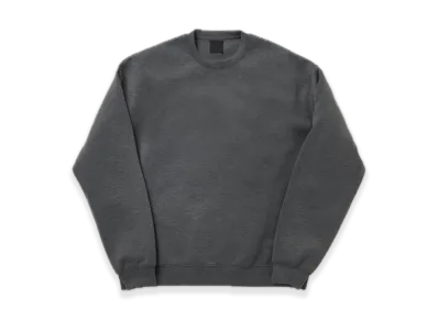 DAIWA PIER39 Tech Scuba Knit Crew "Chacoal"