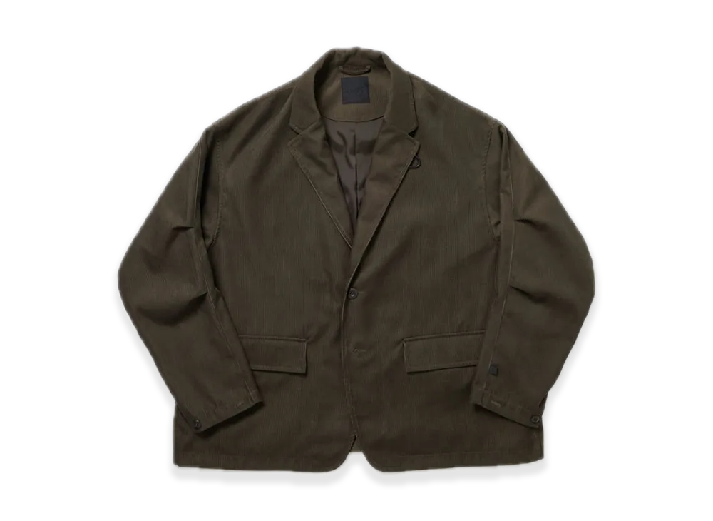DAIWA PIER39 W's Tech Loose 2B Jacket Corduroy "Brownkhaki"