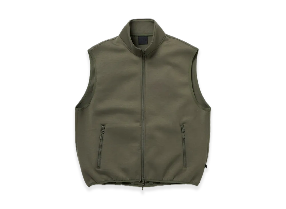 DAIWA PIER39 W's Tech Scuba Knit Stand Collar Vest "Olive"