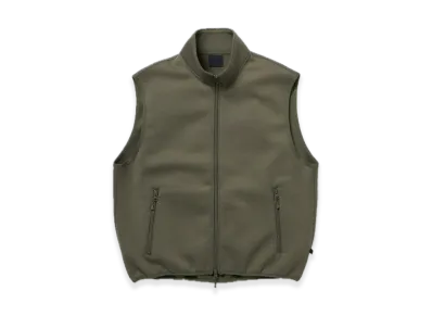 DAIWA PIER39 W's Tech Scuba Knit Stand Collar Vest "Olive"