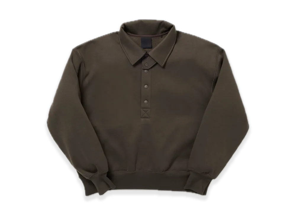 DAIWA PIER39 W's Tech Sweat Snap Pullover "Brownkhaki"