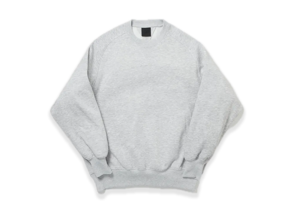 DAIWA PIER39 W's Tech Sweat Crew Freedom Sleeve "Heather Gray"
