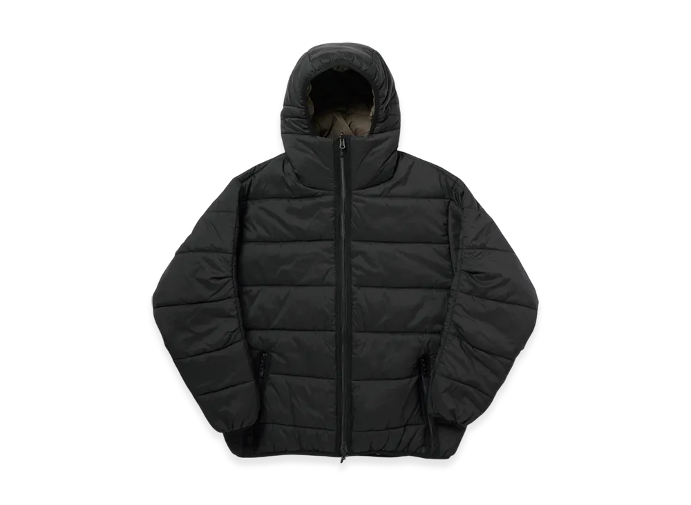 DAIWA PIER39 W'S Tech Reversible Climbers Puff Jacket "Black x Brownkhaki"