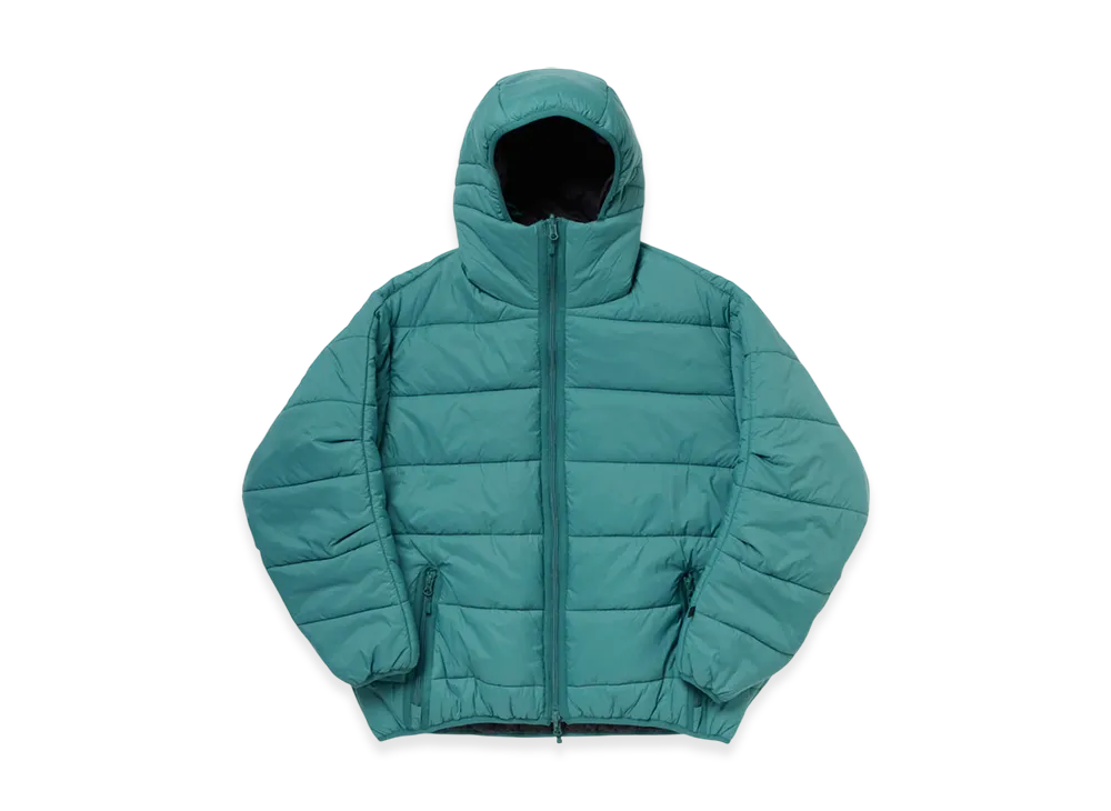 DAIWA PIER39 W'S Tech Reversible Climbers Puff Jacket "Emerald Green x Black"