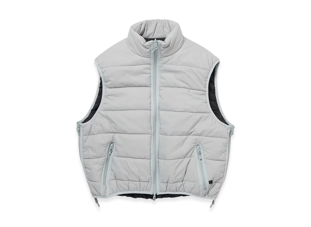 DAIWA PIER39 W'S Tech Reversible Climbers Puff Vest "Silver x Black"