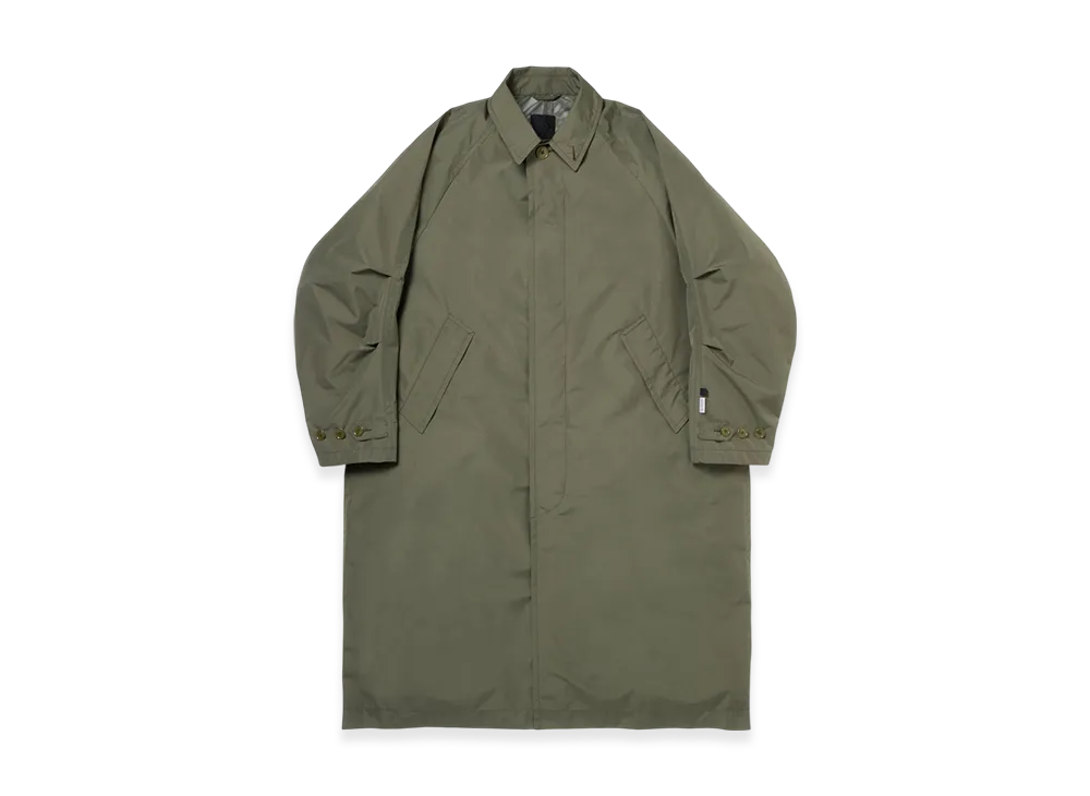 DAIWA PIER39 Windstopper Tech Balmacaan Rain Coat "Olive"