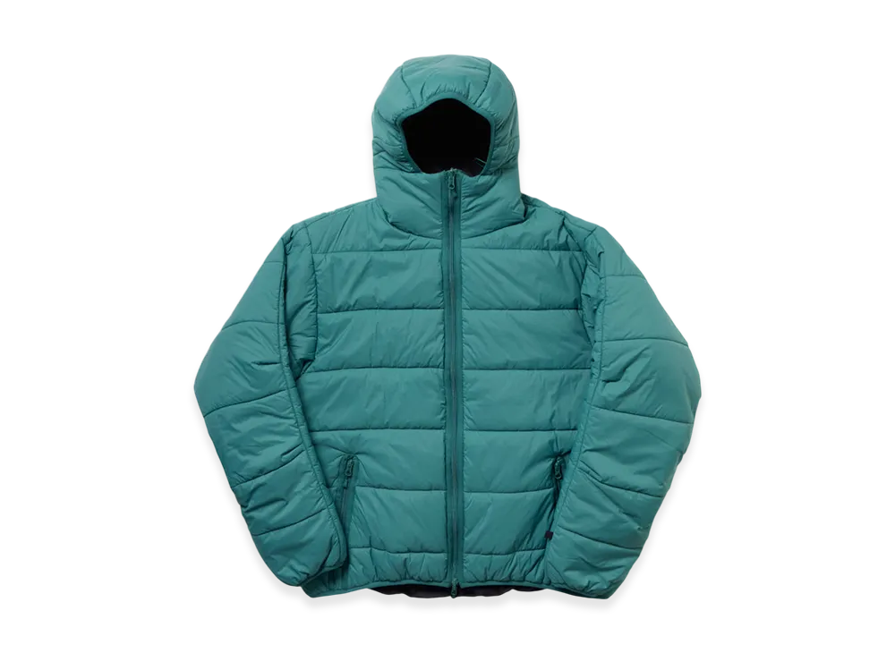 DAIWA PIER39 Tech Reversible Climbers Puff Jacket "Emerald Green x Black"