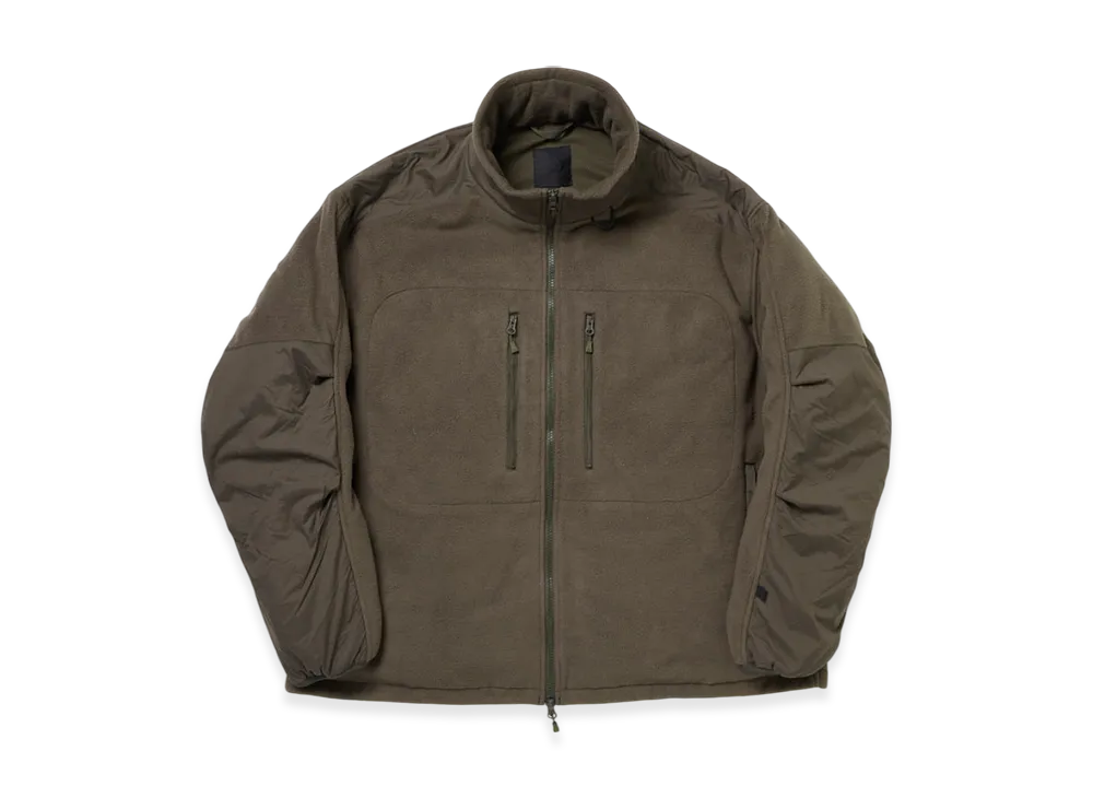 DAIWA PIER39 Tech Fleece Jacket "Brownkhaki"