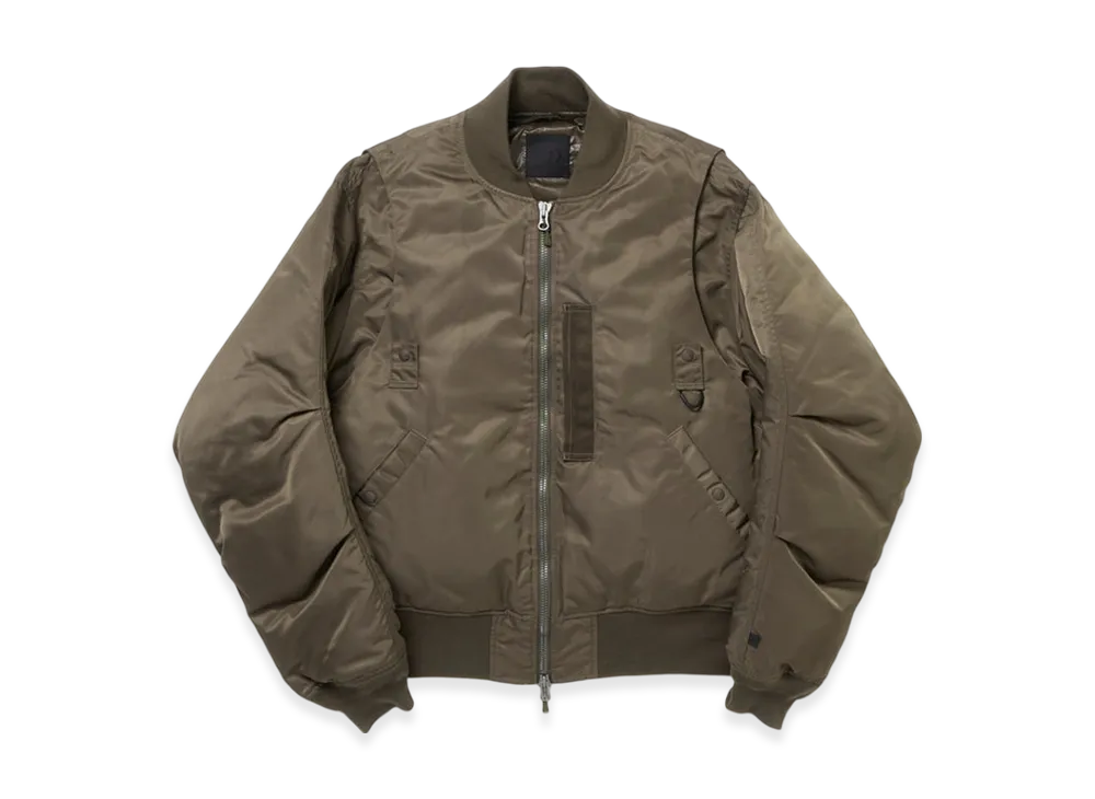 DAIWA PIER39 Tech 2Way Ma-1 Down Jacket "Brownkhaki"