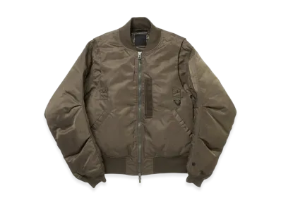 DAIWA PIER39 Tech 2Way Ma-1 Down Jacket "Brownkhaki"