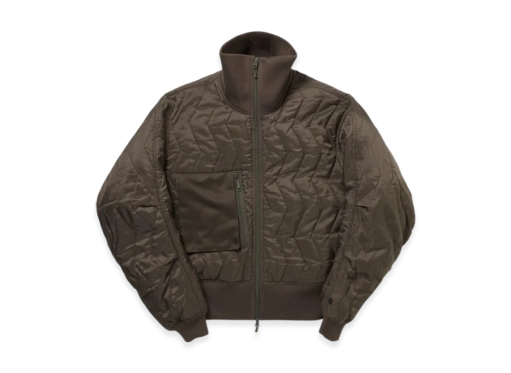 DAIWA PIER39 Tech Army Qulting High Neck Jacket "Brownkhaki"
