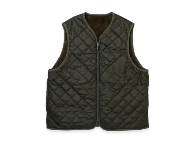 DAIWA PIER39 Tech Reversible British Hunter Fur Vest "D.Green"