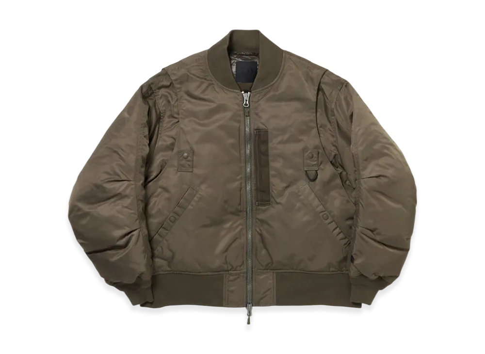 DAIWA PIER39 W'S Tech 2Way Ma-1 Down Jacket "Brownkhaki"