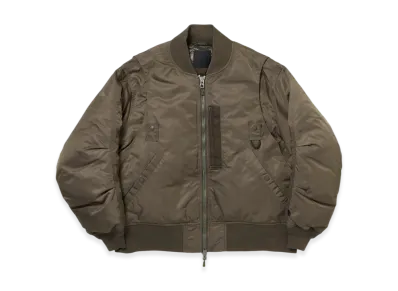 DAIWA PIER39 W'S Tech 2Way Ma-1 Down Jacket "Brownkhaki"
