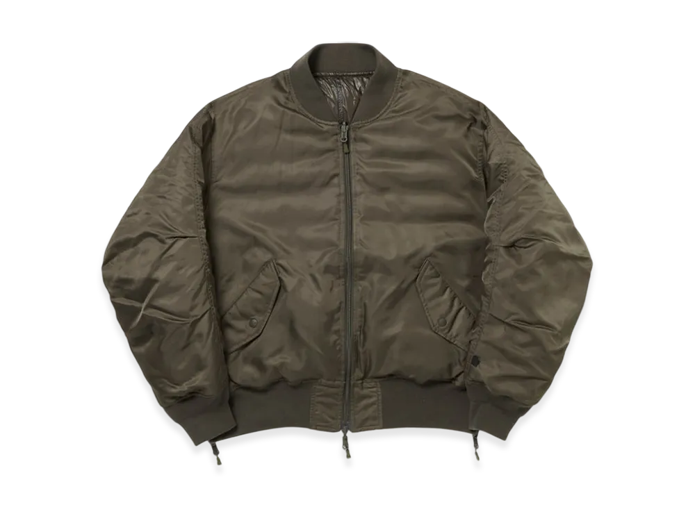 DAIWA PIER39 W'S Tech Reversible Ma-1 Inner Down Jacket "Brownkhaki"