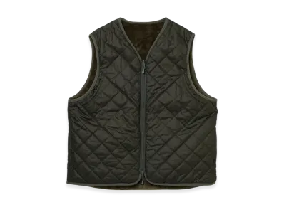 DAIWA PIER39 W'S Tech Reversible British Hunter Fur Vest "D.Green"