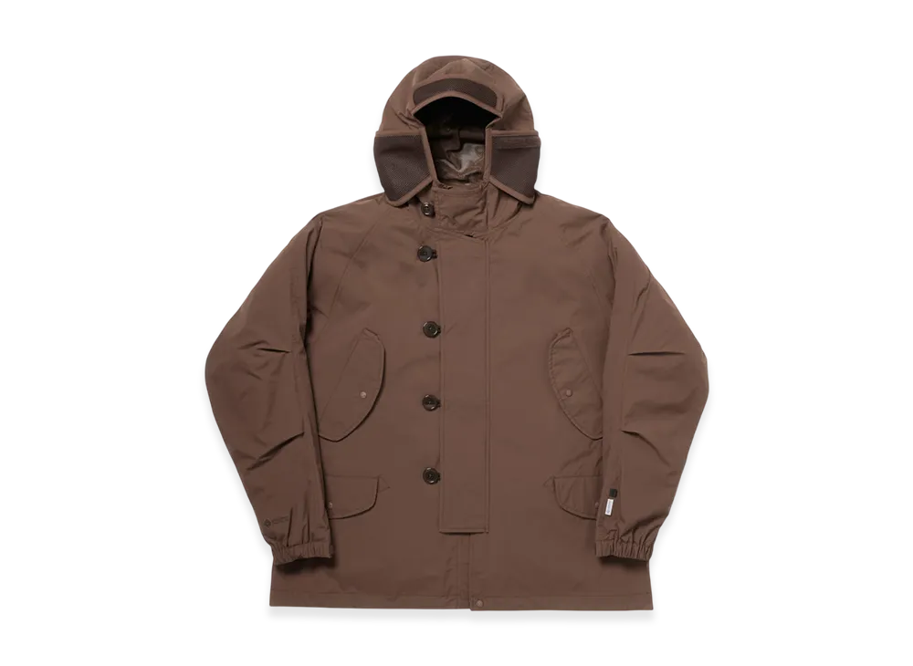 DAIWA PIER39 Windstopper Flight Parka "Brown Gray"