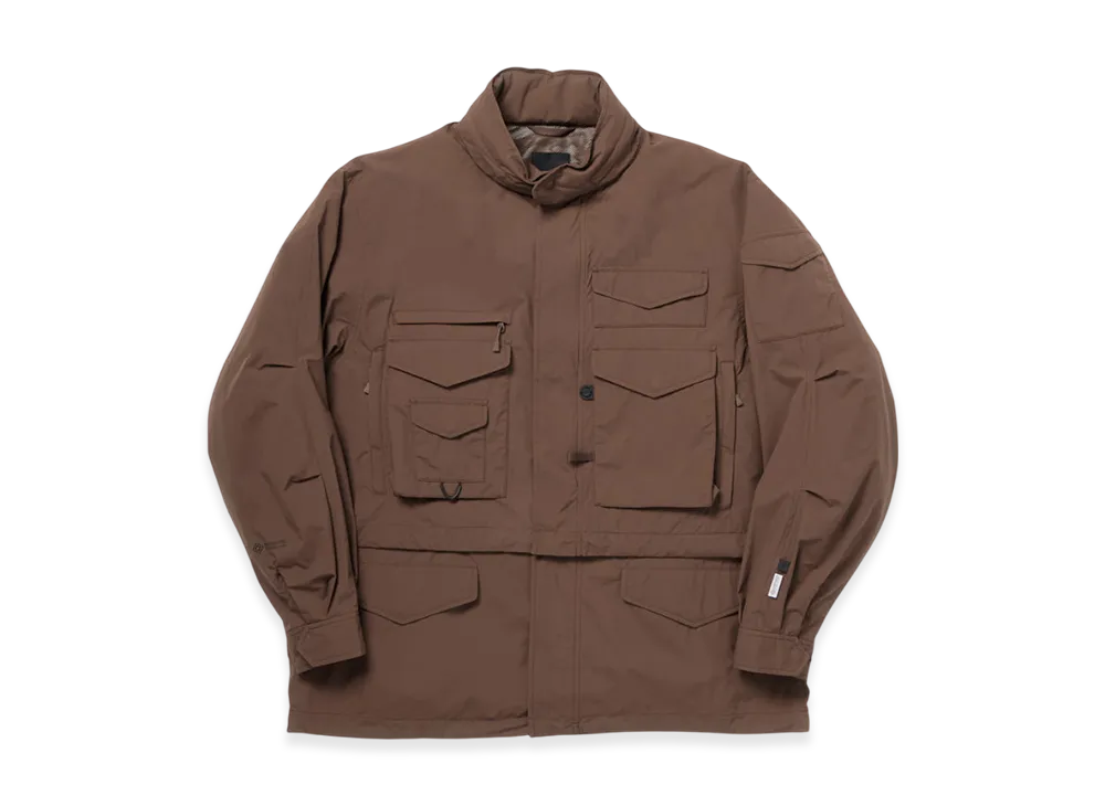 DAIWA PIER39 Windstopper Perfect Mil Field 2Way Jacket "Brown Gray"