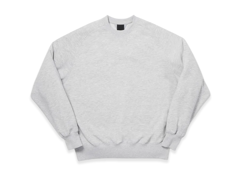 DAIWA PIER39 Tech Sweat Crew Freedom Sleeve "Heather Gray"