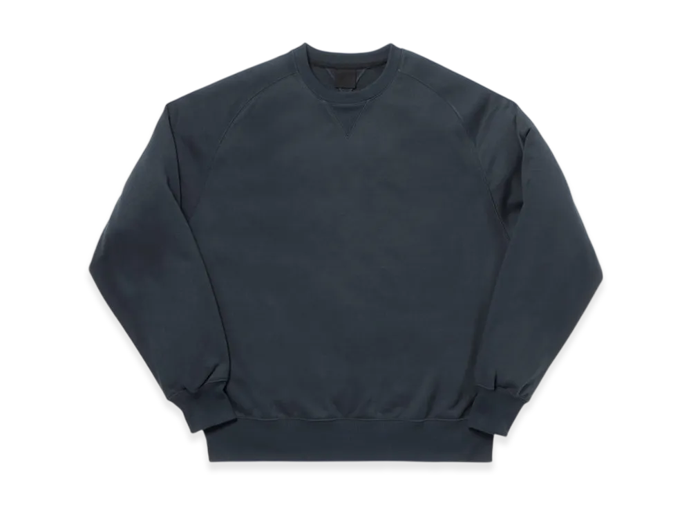 DAIWA PIER39 Tech Sweat Crew Freedom Sleeve "Ink Black"