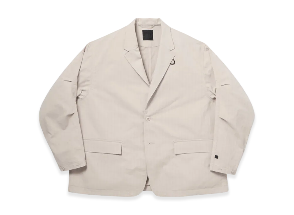 DAIWA PIER39 Tech Loose 2B Jacket Herringbone "Ecru"