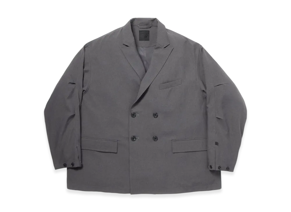 DAIWA PIER39 Tech Double-Breasted Jacket "Charcoal"