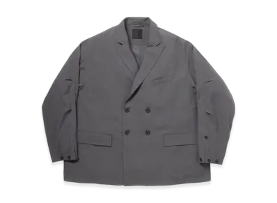 DAIWA PIER39 Tech Double-Breasted Jacket "Charcoal"