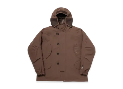 DAIWA PIER39 Women's Windstopper Flight Parka "Brown Gray"