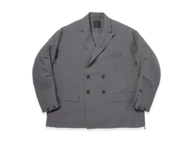 DAIWA PIER39 Women's Tech Double-Breasted Jacket "Charcoal"