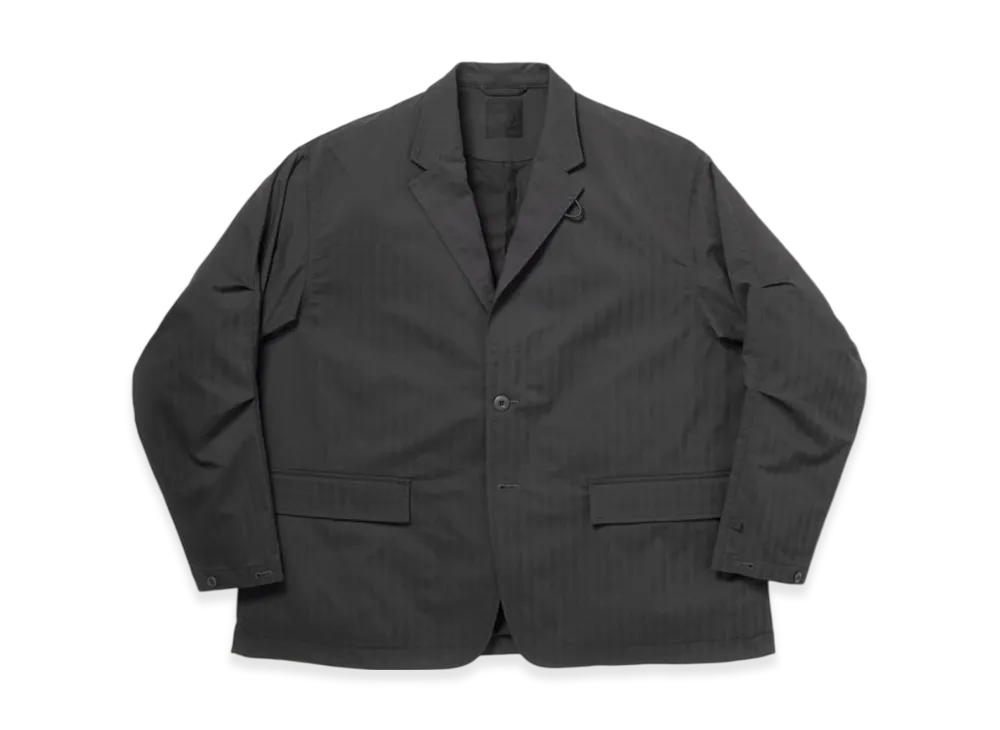 DAIWA PIER39 W'S Tech Loose 2B Jacket Herringbone "Charcoal"