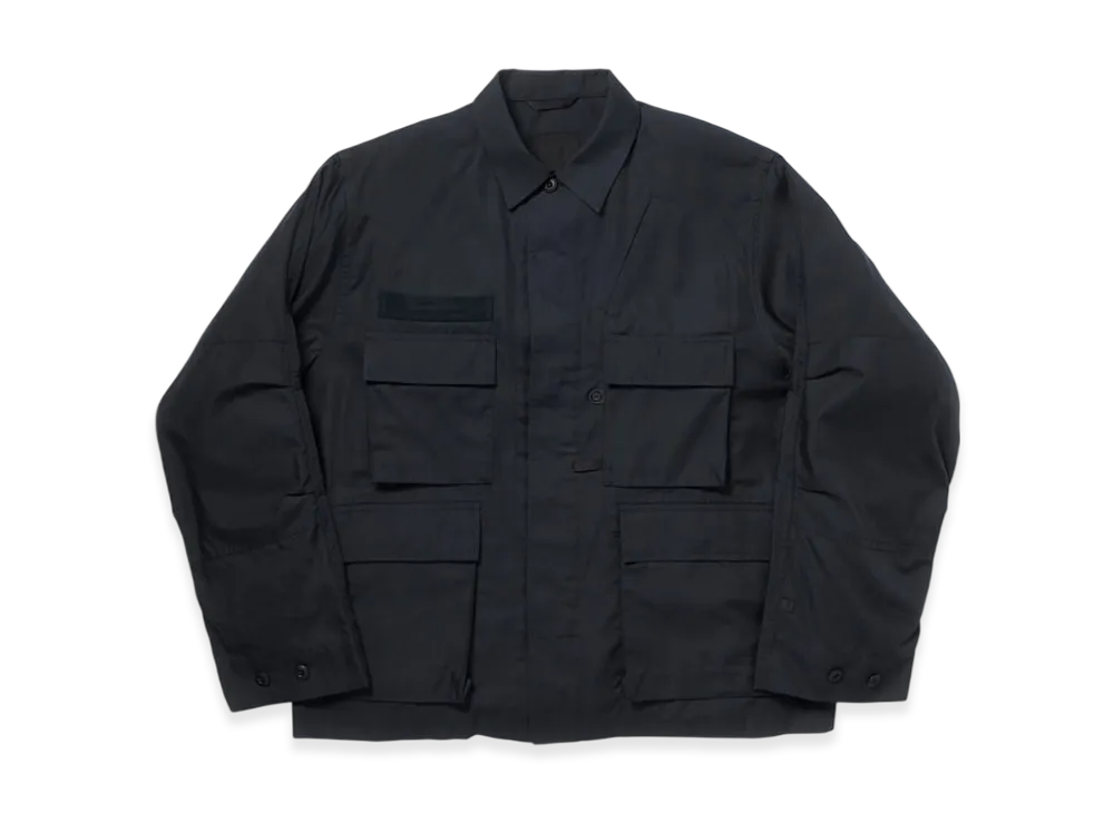 DAIWA PIER39 W'S Tech Multi Fishing Pocket Mil Bdu Shirt L/S "Ink Black"