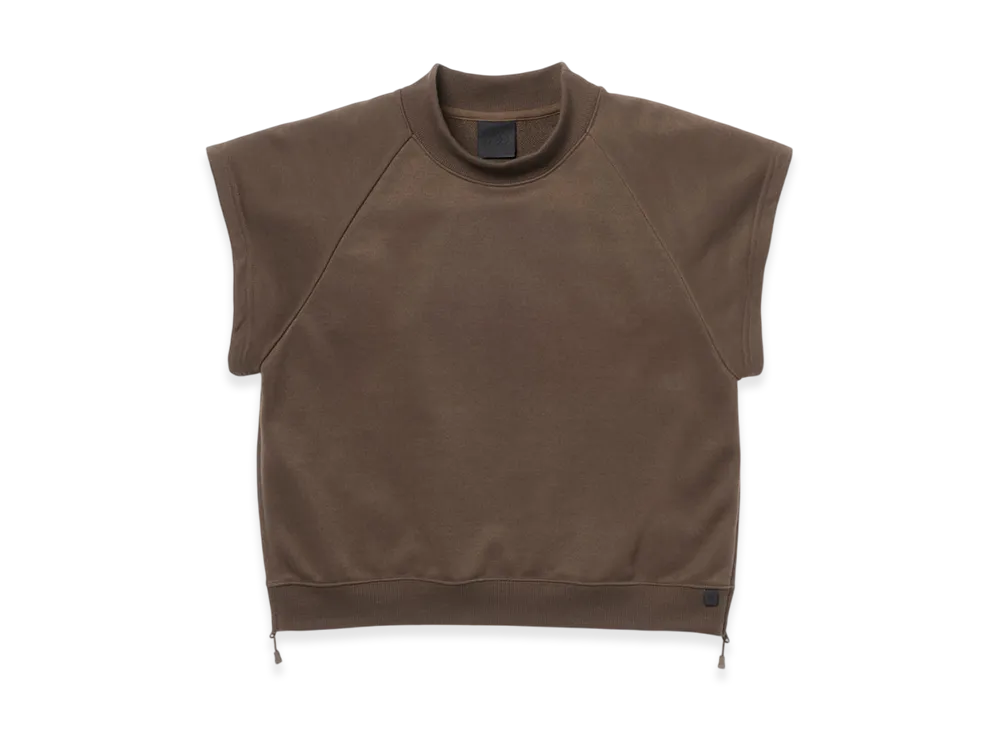 DAIWA PIER39 W'S Tech Sweat Mockneck "Brown Gray"