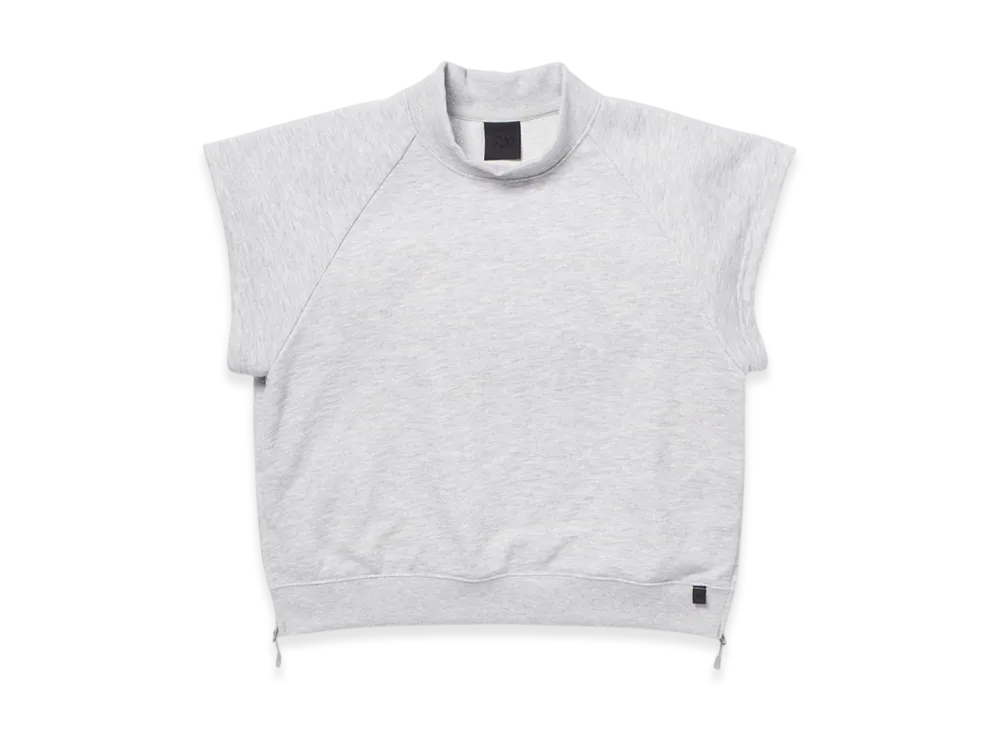 DAIWA PIER39 W'S Tech Sweat Mockneck "Heather Gray"