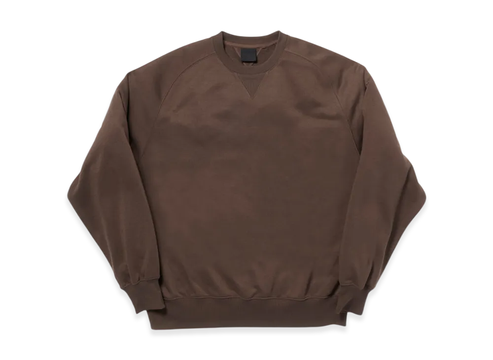 DAIWA PIER39 W'S Tech Sweat Crew Freedom Sleeve "Brown Gray"