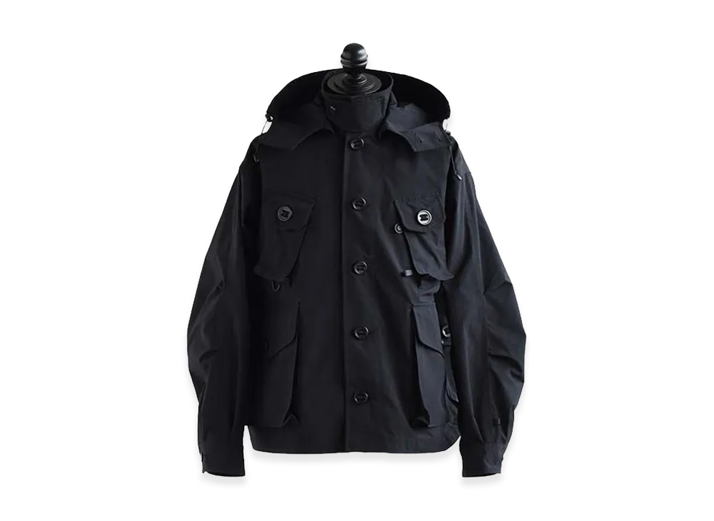 DAIWA PIER39 Tech Canadian Fatigue Jacket "Black"