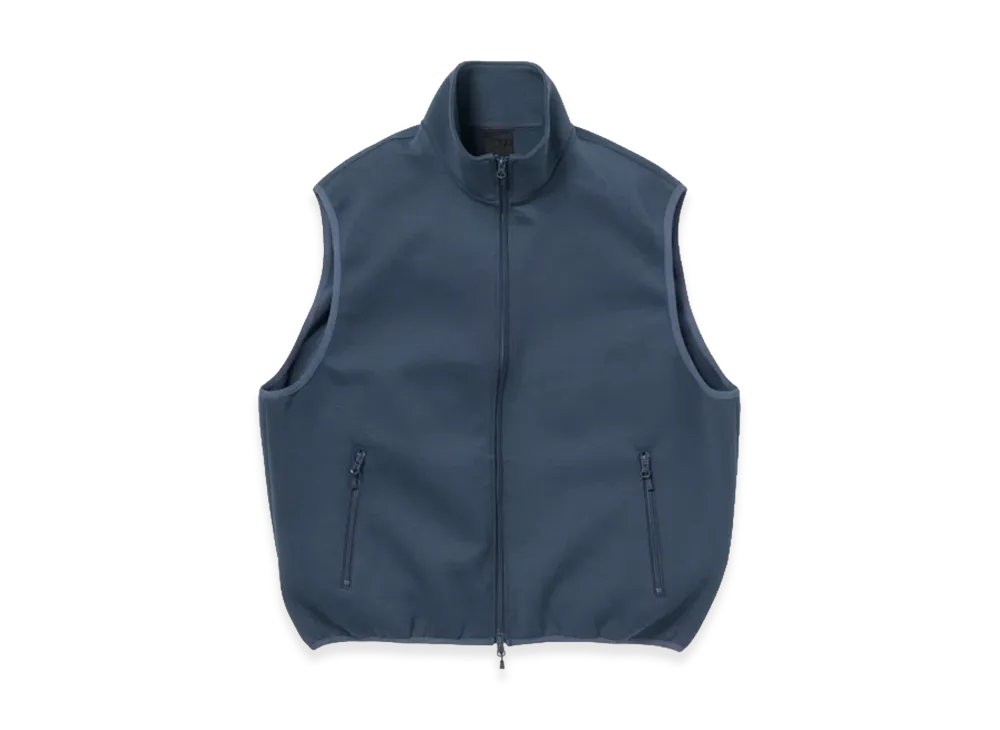 DAIWA PIER39 Tech Scuba Knit Stand Collar Vest "Navy"