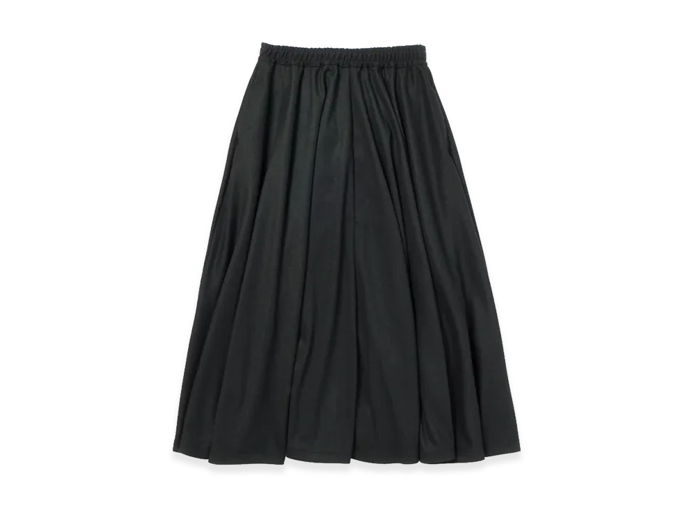 DAIWA PIER39 Women's Tech Flare Skirt Flannel "Dark Olive"