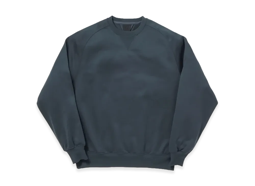 DAIWA PIER39 Women's Tech Sweat Crew Freedom Sleeve "Ink Black"