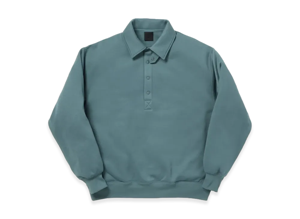 DAIWA PIER39 Women's Tech Sweat Snap Pullover "Smoke Green"
