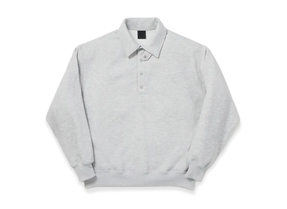 DAIWA PIER39 Women's Tech Sweat Snap Pullover "Heather Grey"