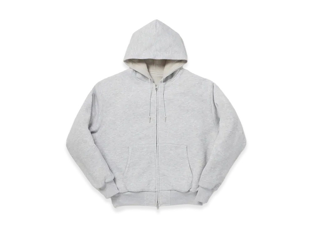 DAIWA PIER39 Women's Tech Sweat Double Face Hoodie "Heather Grey"