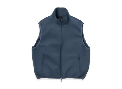 DAIWA PIER39 Women's Tech Scuba Knit Stand Collar Vest "Navy"