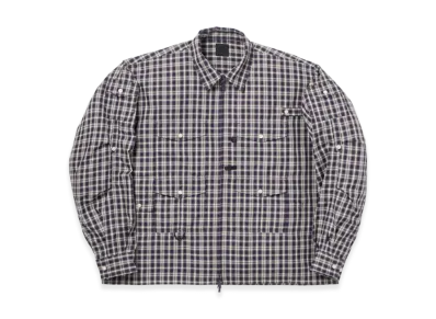 DAIWA PIER39 Women's Tech Zip Angler Shirt LS Plaids "Purple"