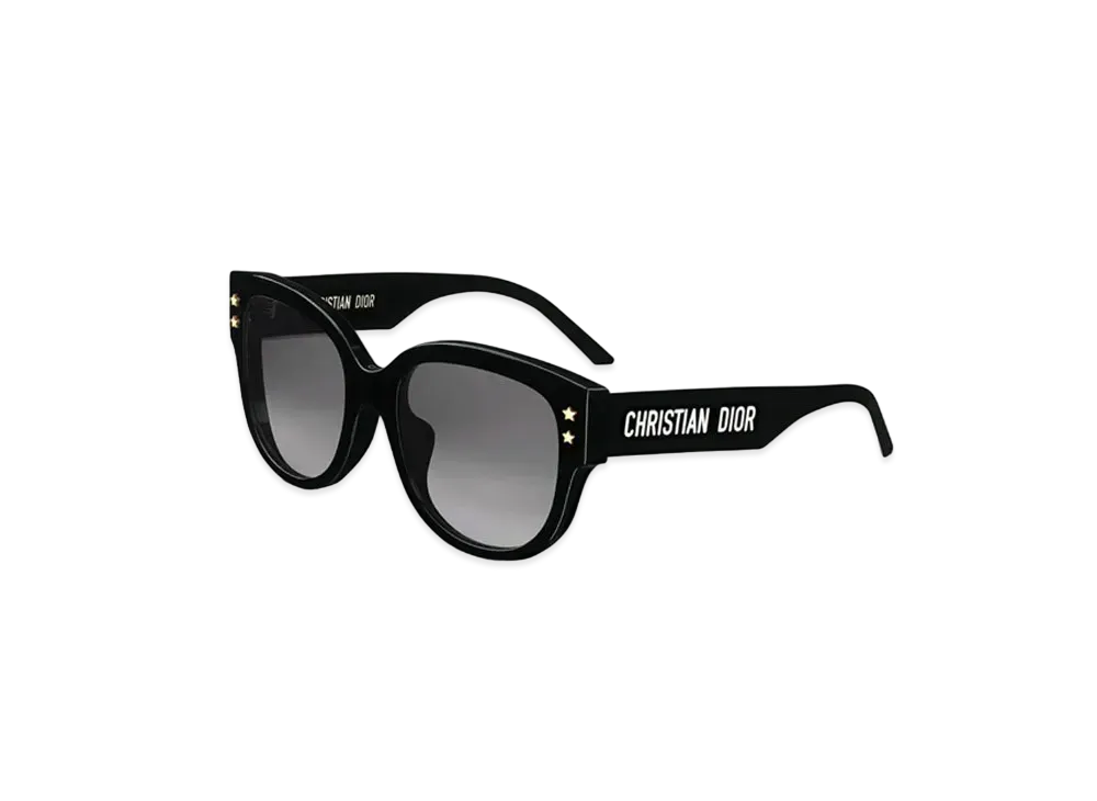 Dior Pacific B2F Butterfly Sunglasses "Black/White"