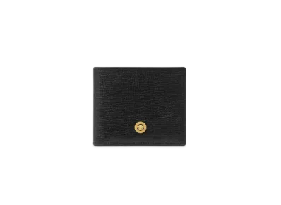 Versace Medusa Biggie Bifold Wallet "Black/Gold"