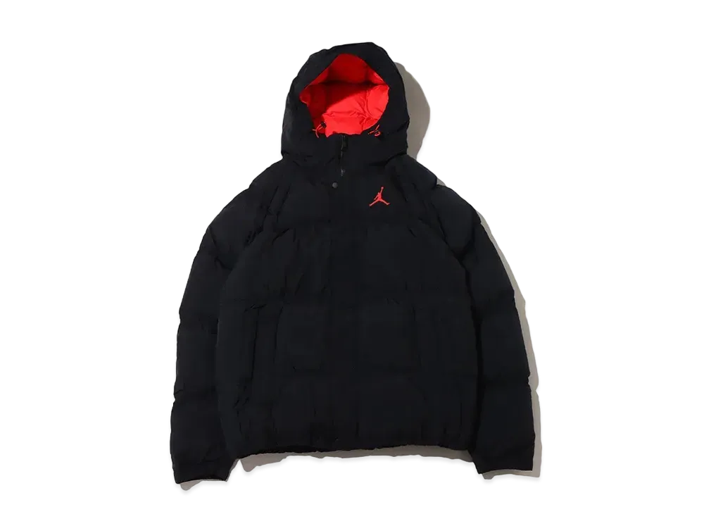 Nike Air Jordan Men's Essential Puffer Hooded Jacket "Black"