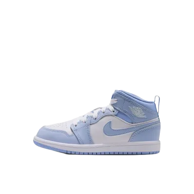 Nike PS Jordan 1 Mid "Hydrogen Blue/Aluminum"