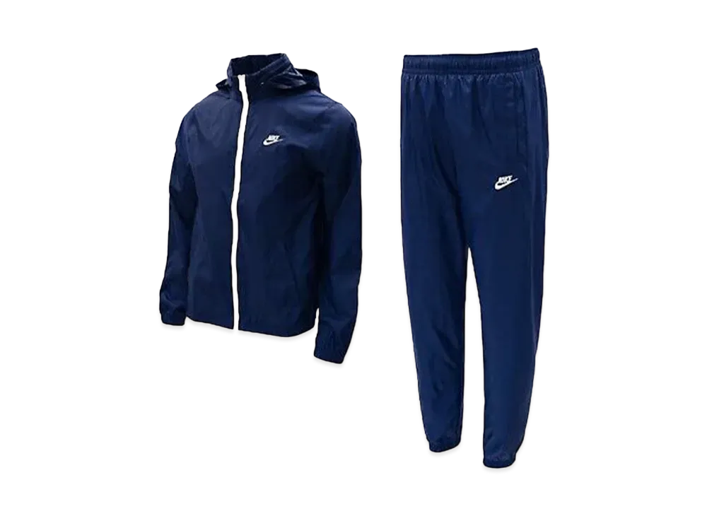 Nike Sportswear Club Men's Lined Woven Tracksuit "Navy"