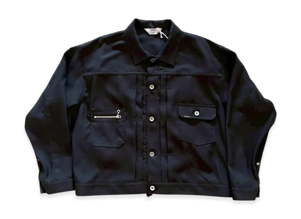 DAIRIKU 2PKT Polyester Jacket "Black"