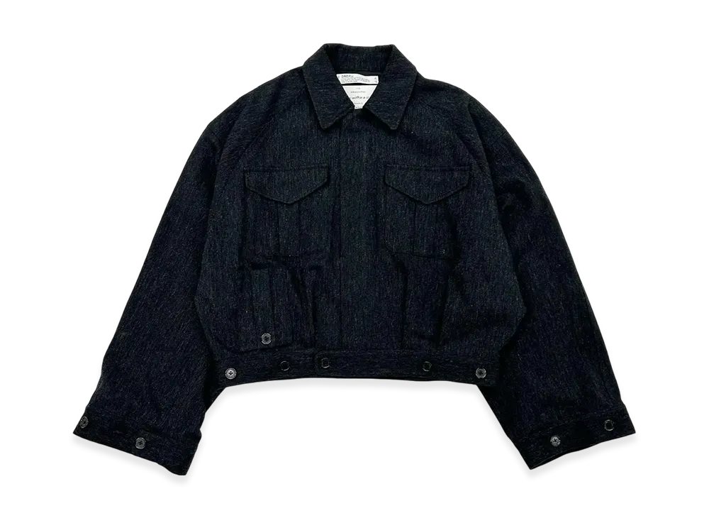 DAIRIKU Inception Big-Sleeve British Jkt "Black"